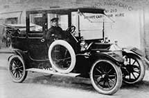first chauffeured car