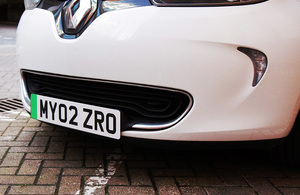 UK welcomes green number plates